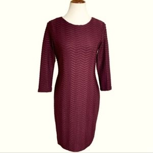 Calvin Klein Burgundy Dress Size 4